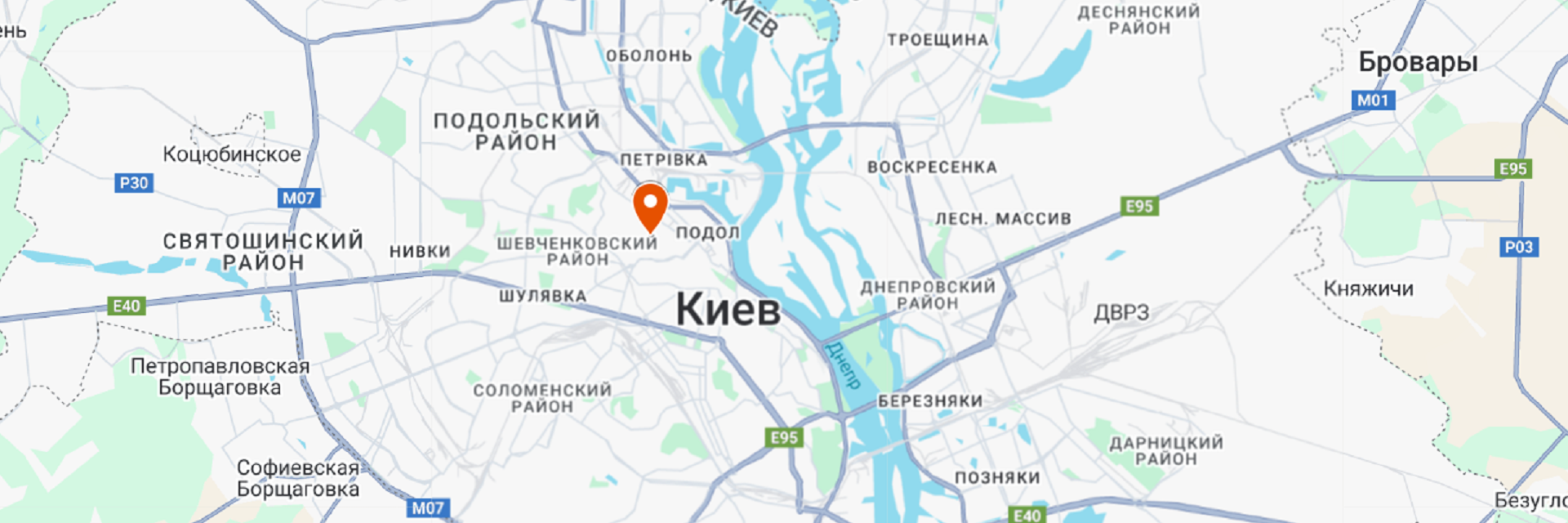Indirizzo dello studio legale a Kiev, ubicazione dello studio legale